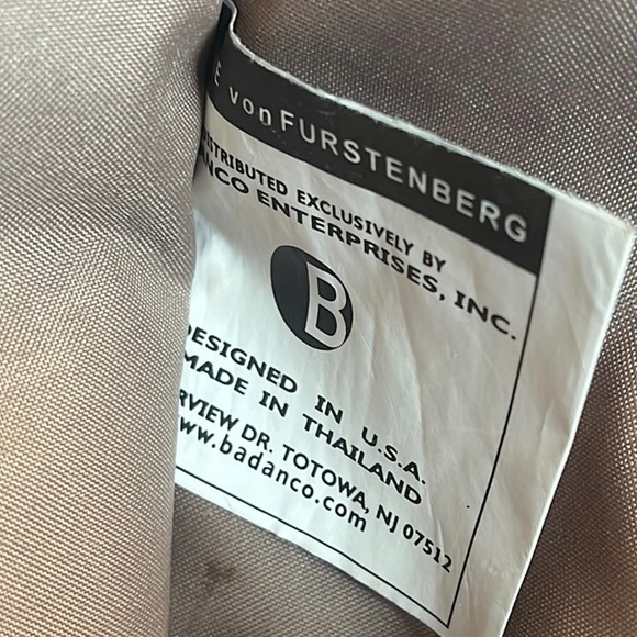 Diane von Furstenberg Briefcase Tote Shoulder Bag - Picture 7 of 9